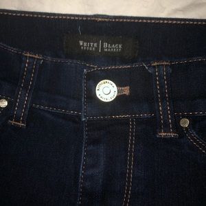 White House Black Market crop Jeans